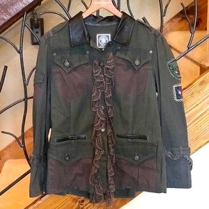 Double D Ranch Military Field Jacket Small